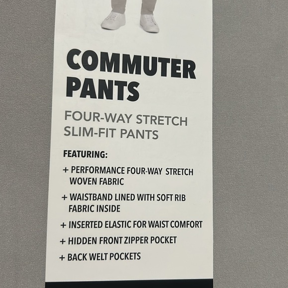Marc New York commuter Pants slim fit size 38x32 NWT - Picture 3 of 4